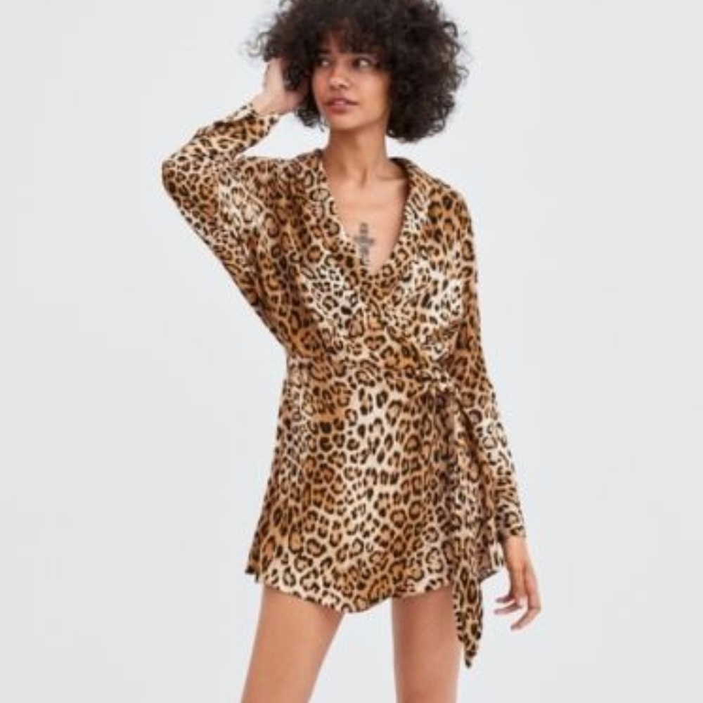 Leopard Zara Playsuit